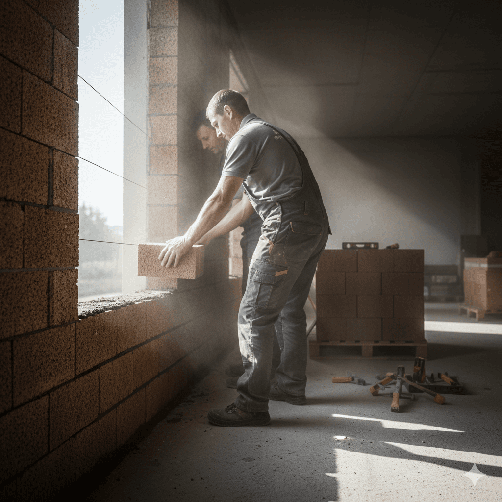 Equipe Construverde executando obra completa